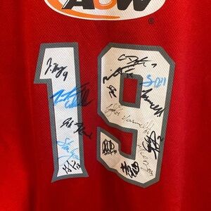 Signed Canadians Baseball (Nat Bailey) Youth Jersey